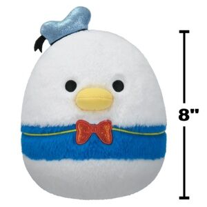 Squishmallows Disney FuzzAMallow Official 8 inch Donald Duck Child's Ultra Soft